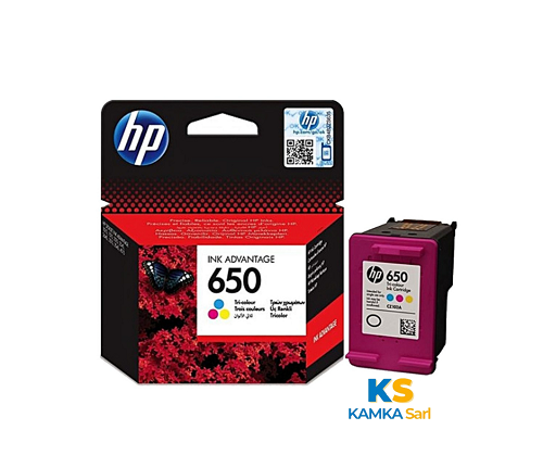 Cartouche d'encre HP 650 couleur
