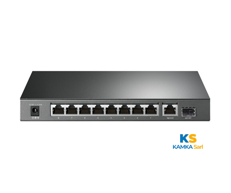 Switch TP-Link TL-SG1210P – 10 Ports Gigabit avec 8 Ports PoE+