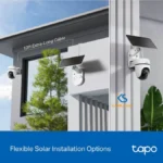 Tapo C610 KIT caméra de surveillance 2K panoramique avec panneau solaire disponible au Cameroun